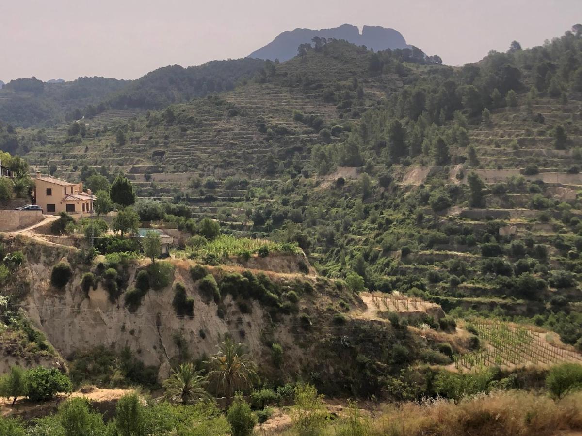 Finca El Tossalet, Gran Piscina Junto Al Pueblo Sella Екстериор снимка
